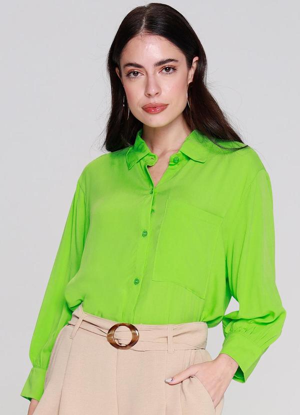 Gatabakana - Camisa Viscose Verde