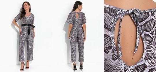 Macaco Cobra Cinza em Malha