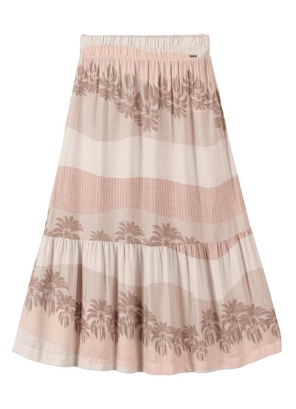 Marialícia - Saia Feminino Adulto Laranja 4