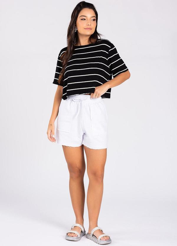 Meu Jeans - Short Moletinho Nick Branco 3