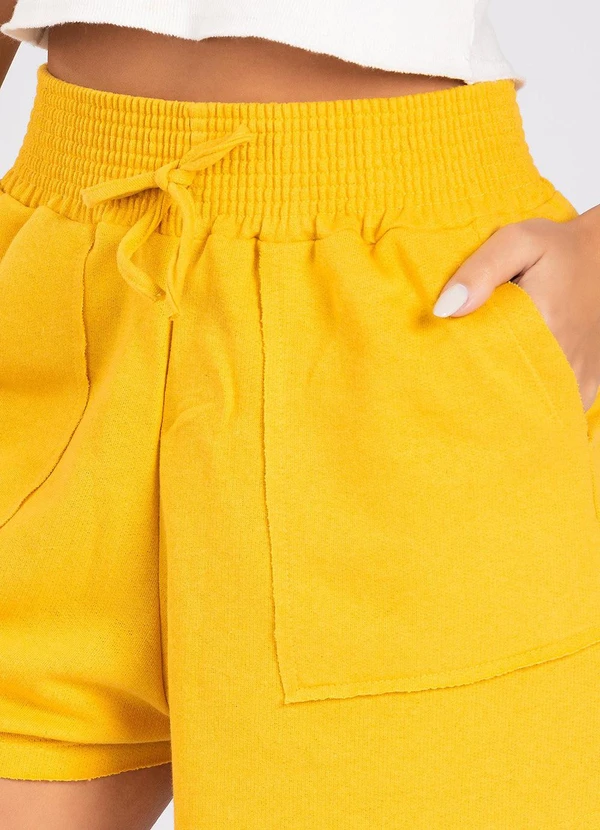 Meu Jeans - Short Moletinho Nick Mostarda 5