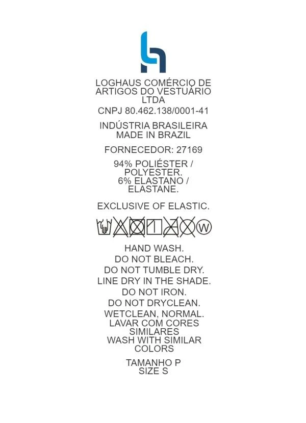 Quintess - Short Preto em Malha Crepe Encorpada com Fio Lur 9