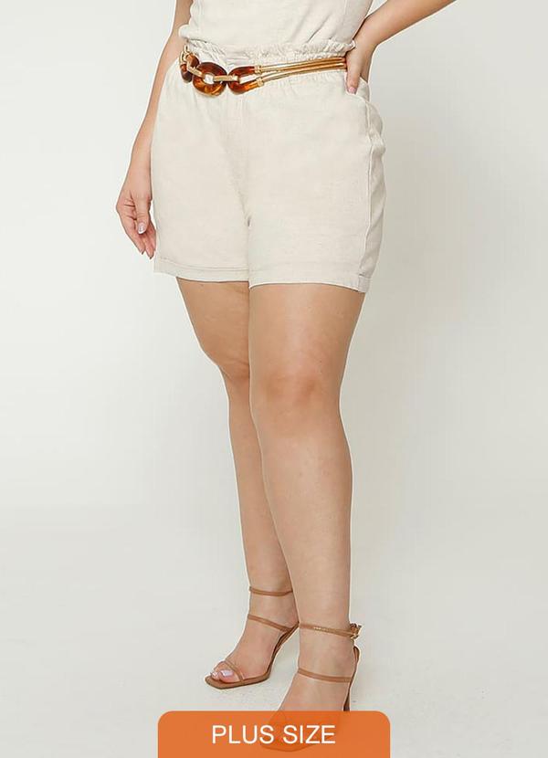 Gatabakana - Shorts Clochard Mais Gata Branco