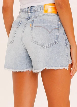 Outlet - Shorts Denim Lovers Azul - OUTLET