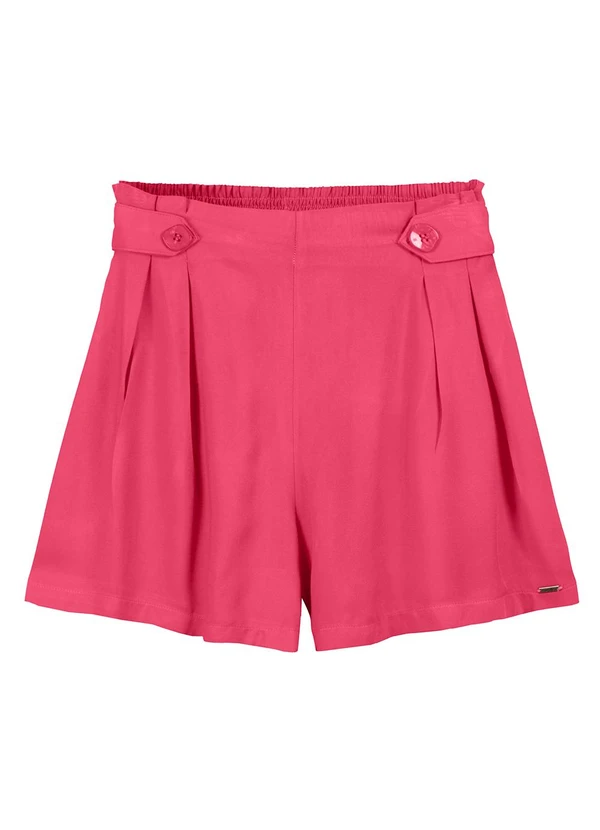 Marialícia - Shorts Feminino Adulto Rosa 4