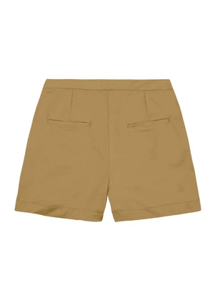 Essendi - Shorts Feminino em Alfaiataria Bege - ESSENDI