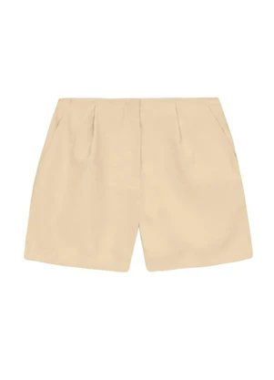 Essendi - Shorts Feminino em Piquet Natural - ESSENDI