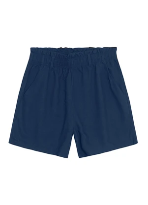 Essendi - Shorts Feminino em Viscose Azul - ESSENDI