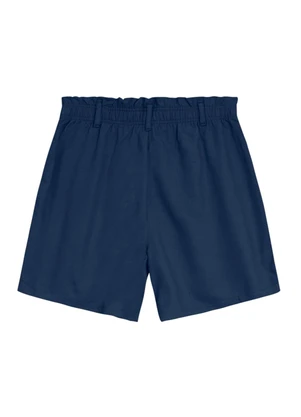Essendi - Shorts Feminino em Viscose Azul - ESSENDI