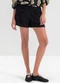 Essendi - Shorts Femininos Alfaiataria  Preto - variação: Preto