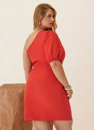 Elegance - Vestido Assimétrico Vermelho Red Pepper - ELEGANCE