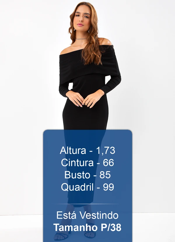 Colcci - Vestido Canelado Preto 6