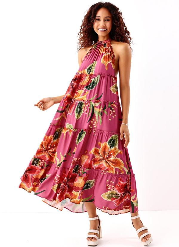 Farm - Vestido Cropped Bordando Flor