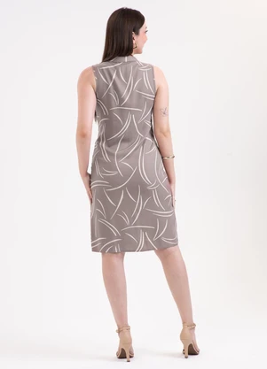 Habana - Vestido em Viscose Lilás - HABANA