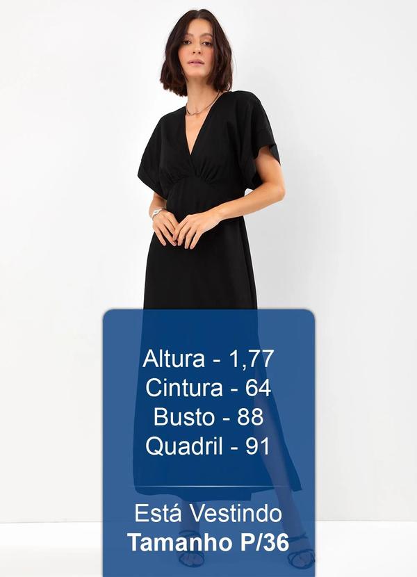 Colcci - Vestido em Viscose Preto 5