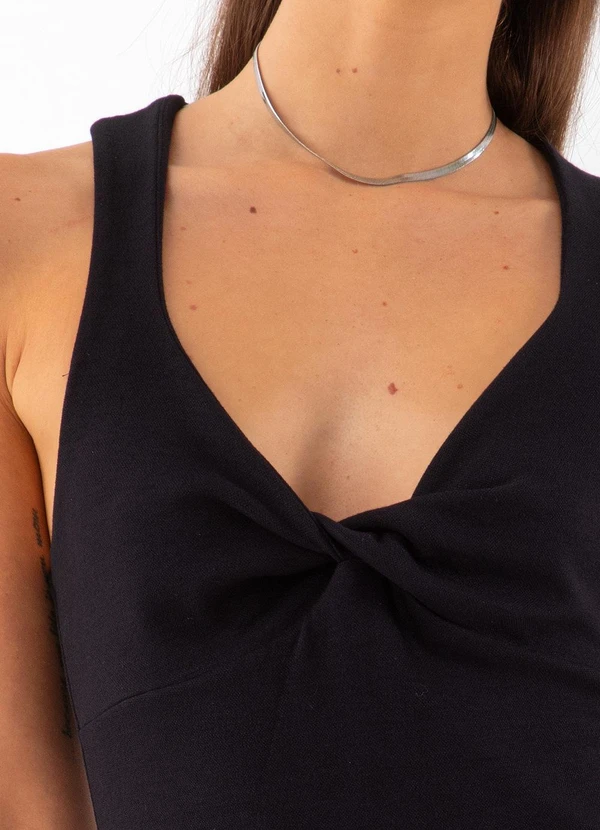 Colcci - Vestido Estampado Preto 4