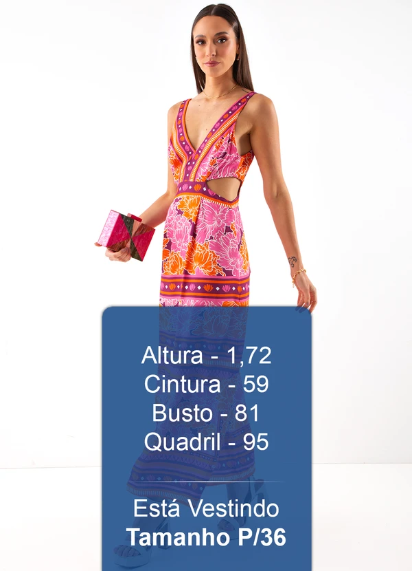 Colcci - Vestido Estampado Rosa 5