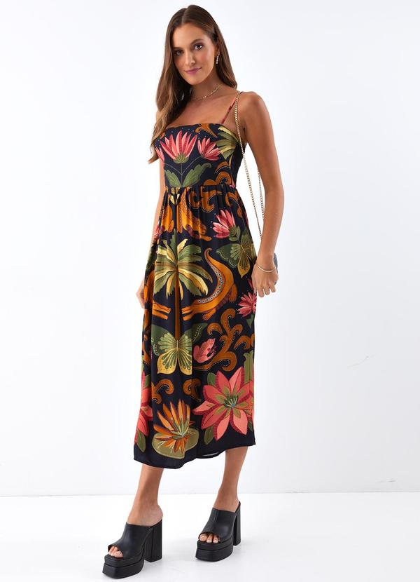 Farm - Vestido Cropped Amazonia Chic