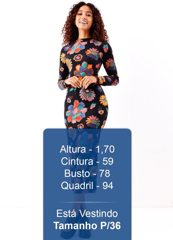 Farm - Vestido Midi Retilinea Lene 5