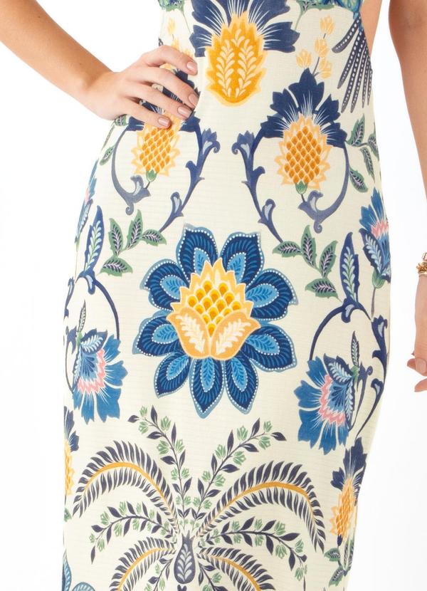 Farm - Vestido Midi Romance de Tucano Azul 6