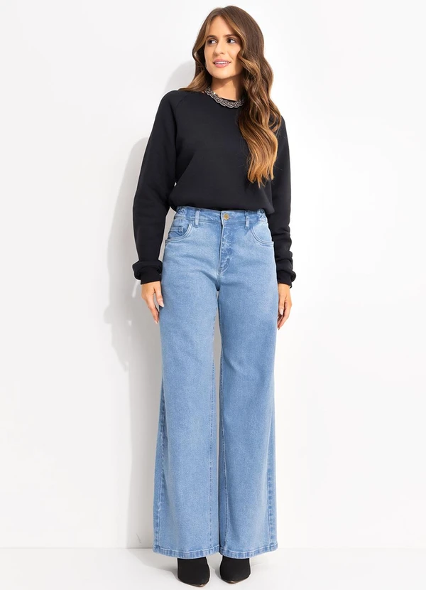 Quintess - Body Preto em Moletom Peluciado 4