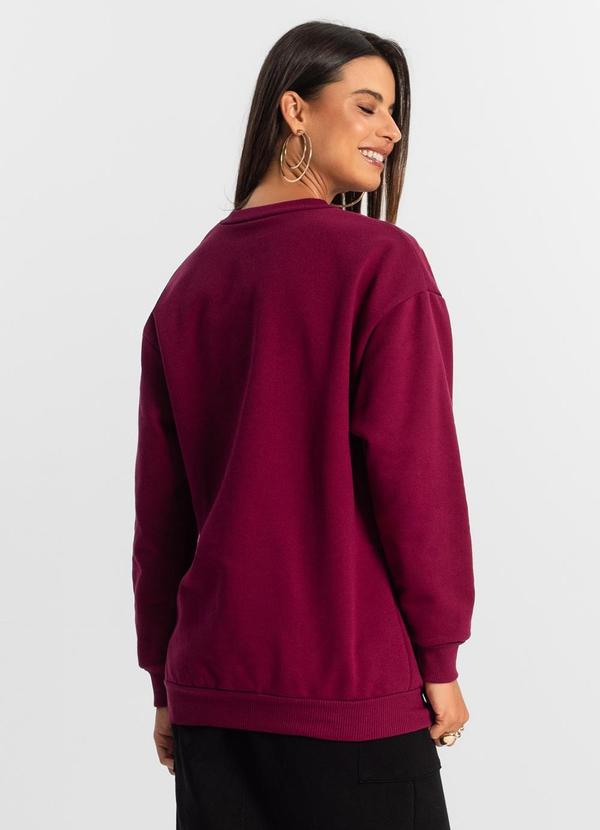 Rovitex - Blusão Alongado Feminino Vermelho 2