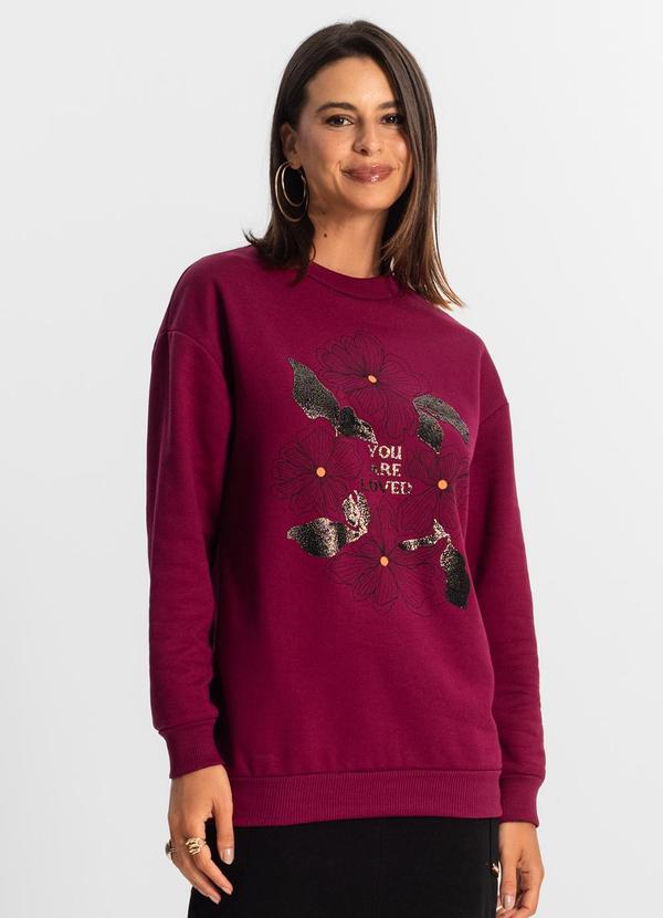 Rovitex - Blusão Alongado Feminino Vermelho 4