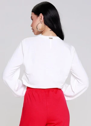 Outlet - Blusao Branco - OUTLET