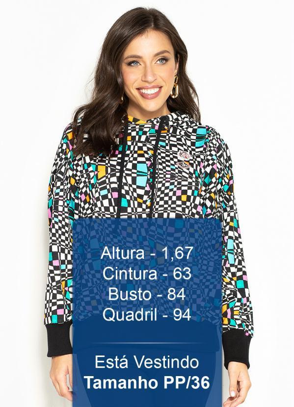 Colcci - Blusão de Moletom com Capuz Estampado 5