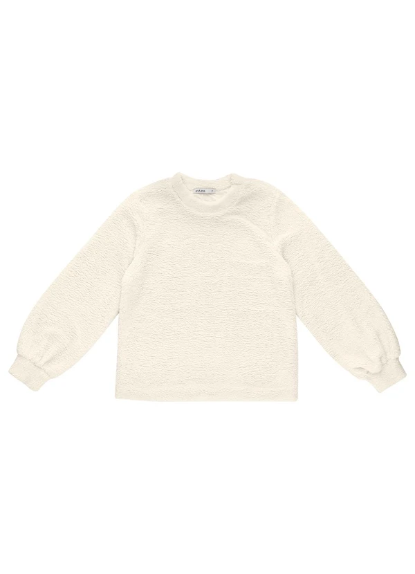 Endless - Blusão de Pelo Carneiro Feminino Bege 4