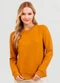 Cativa - Blusão em Moletom Laranja - variação: Laranja