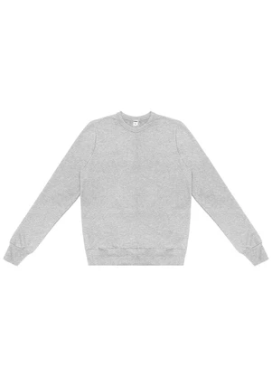 Rovitex - Blusão Feminino Básico de Moletom Cinza - ROVITEX