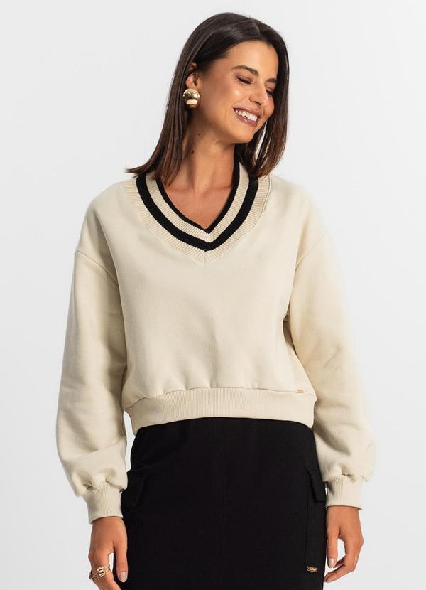 Rovitex - Blusão Feminino Bege