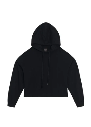 Essendi - Blusão Feminino em Moletom Preto - ESSENDI