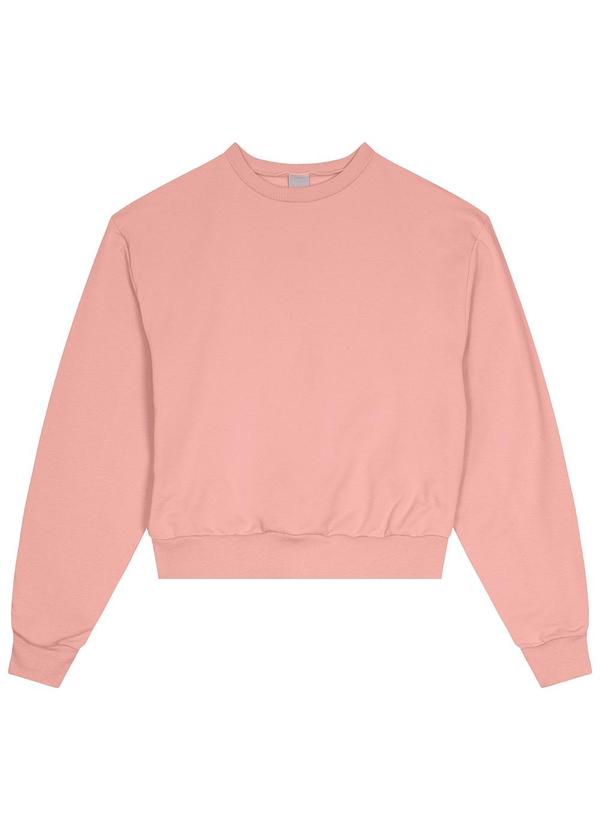 Malwee - Blusão Feminino em Moletom Rosa 5