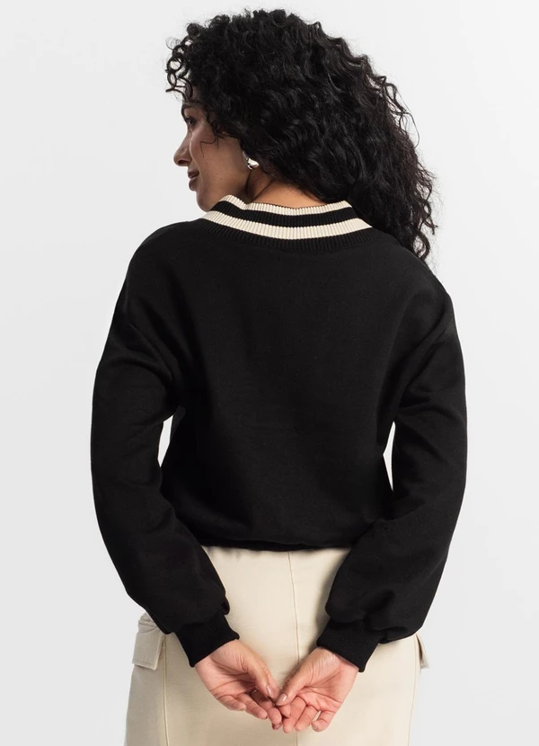 Rovitex - Blusão Feminino Preto 2