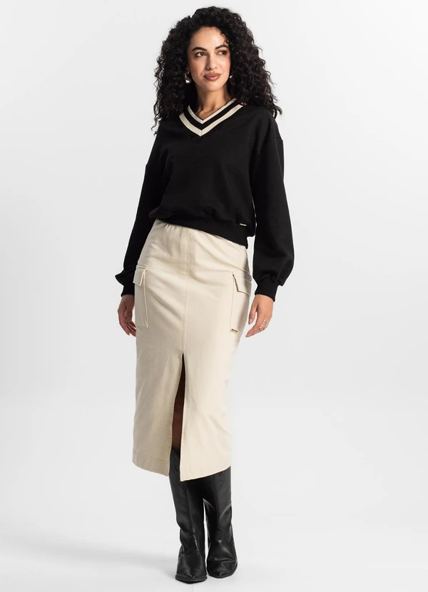 Rovitex - Blusão Feminino Preto 3