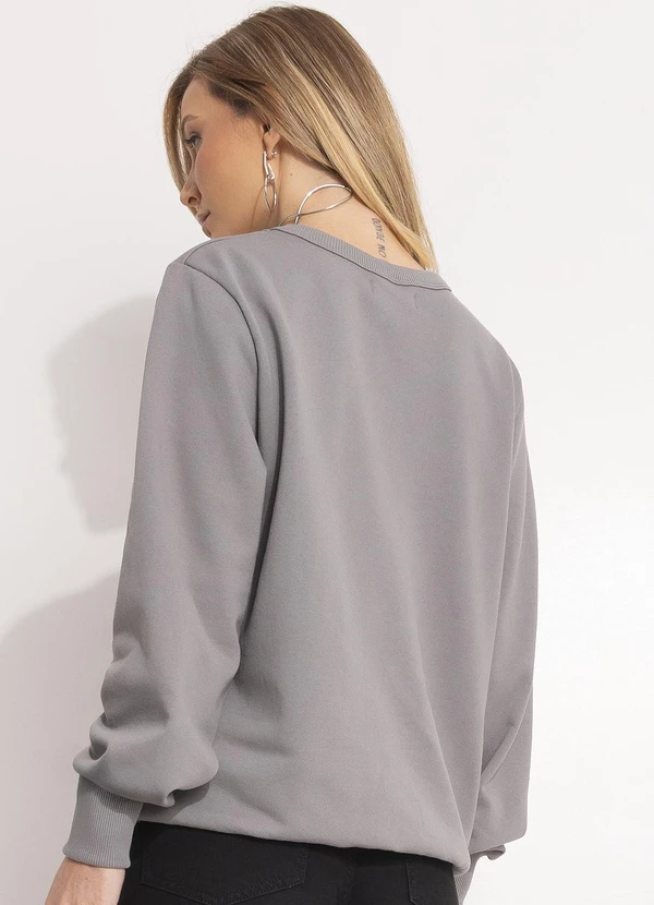 Colcci - Blusao Moletom Cinza 2