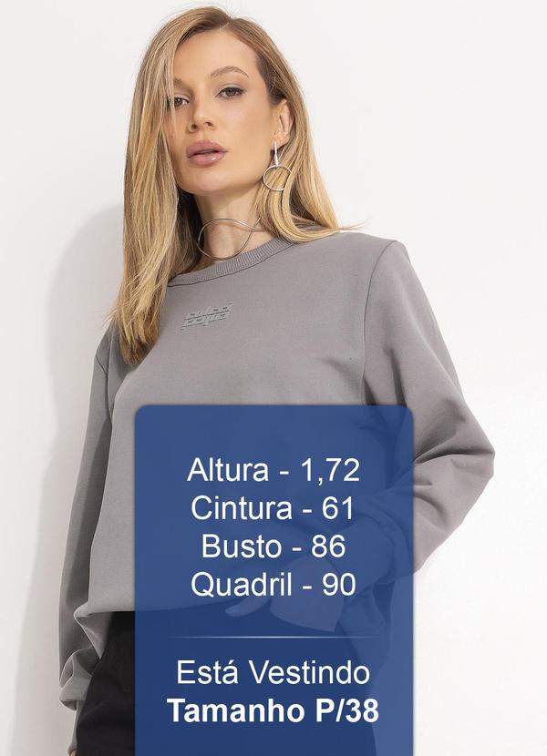 Colcci - Blusao Moletom Cinza 5