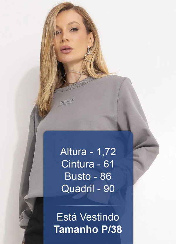 Colcci - Blusao Moletom Cinza 5