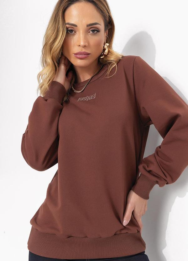 Colcci - Blusao Moletom Marrom 4