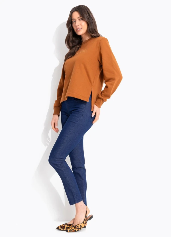 Colcci - Blusão Moletom Marrom 5