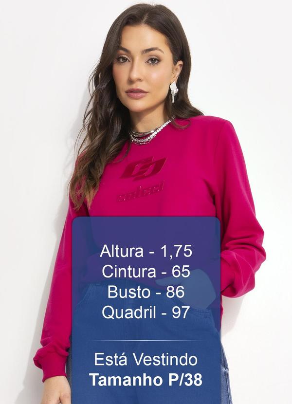Colcci - Blusão Moletom Rosa 5