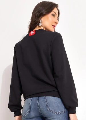 Colcci - Blusão Preto - COLCCI