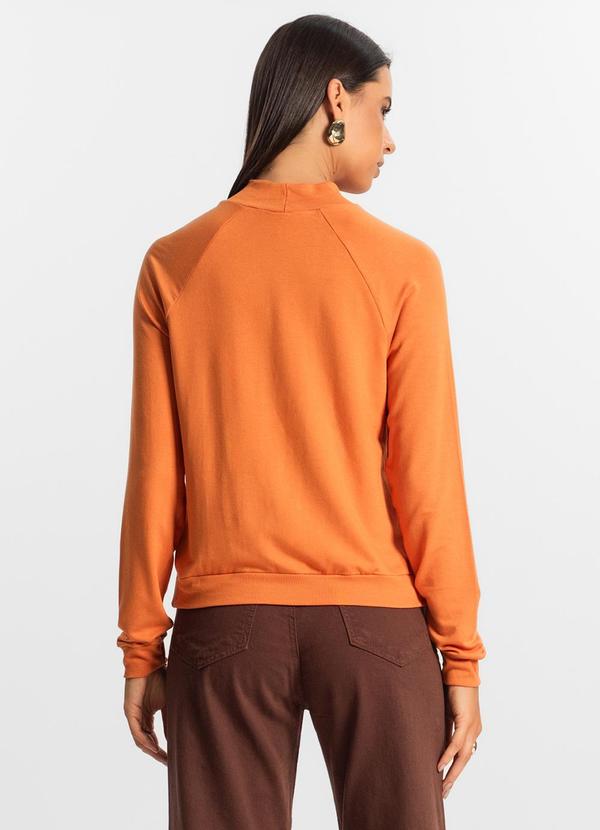 Rovitex - Blusão Raglan Feminino Laranja 2