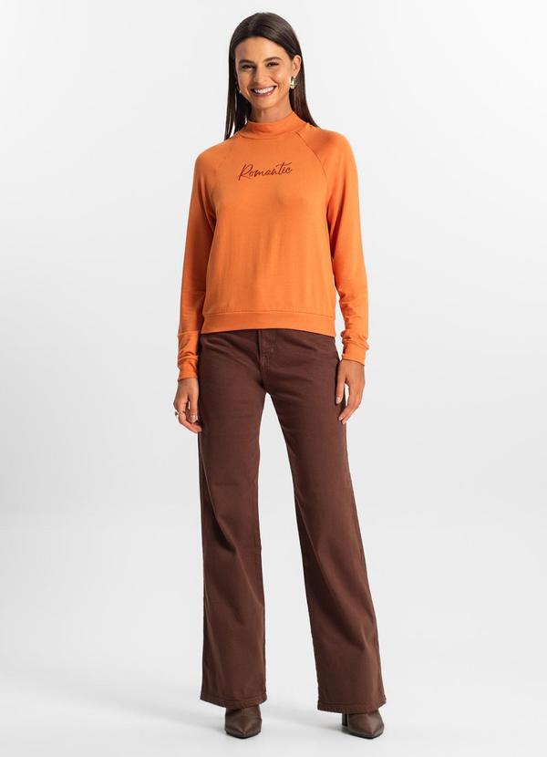 Rovitex - Blusão Raglan Feminino Laranja 3