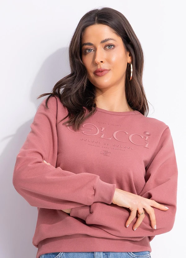 Colcci - Blusão Rosa