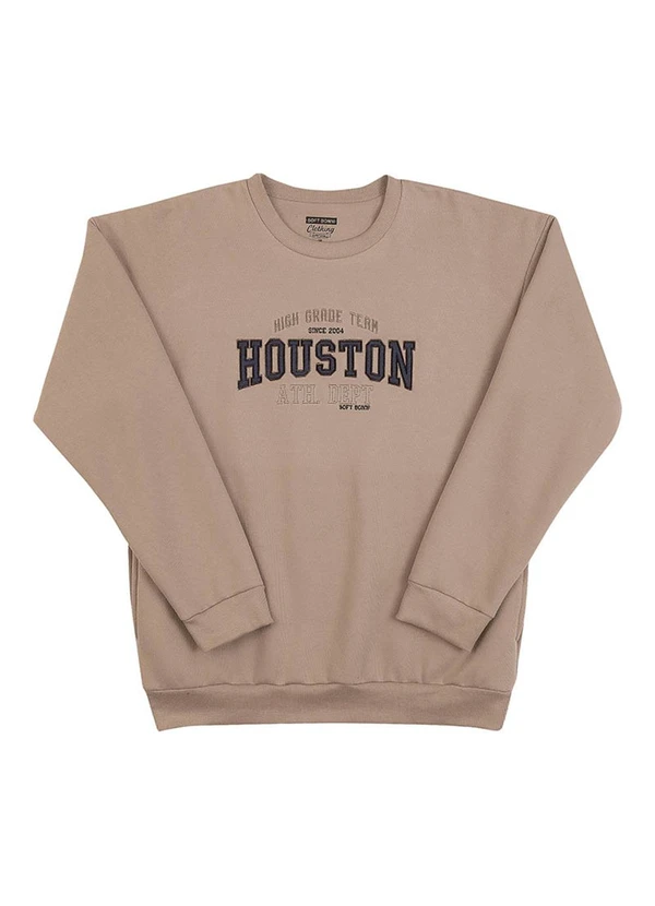 Soft Bonni - Blusão Teen em Moletom Bege 3