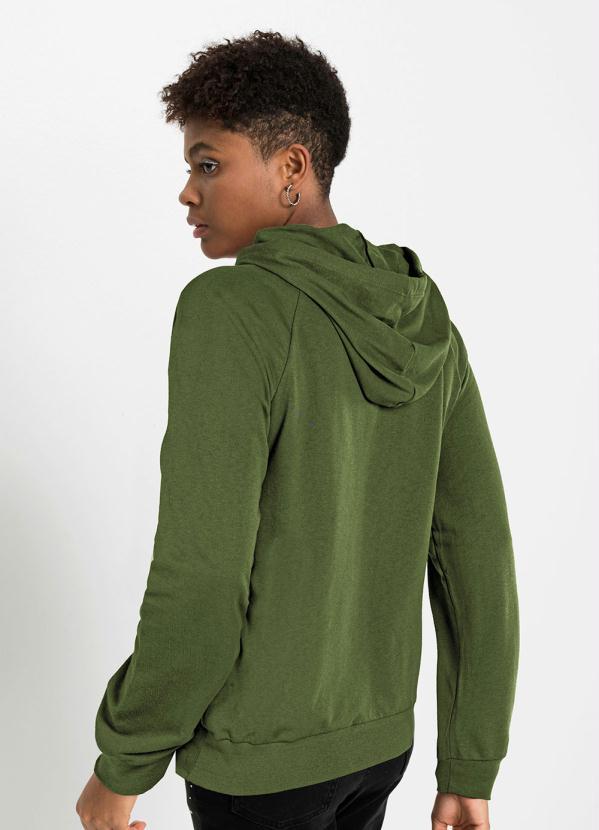 Outlet - Casaco com Capuz Verde 2