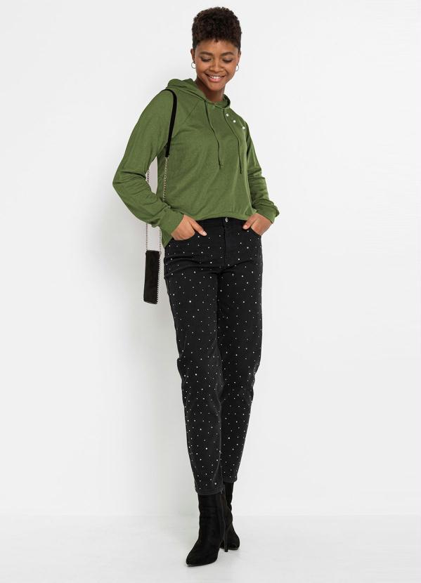 Outlet - Casaco com Capuz Verde 3